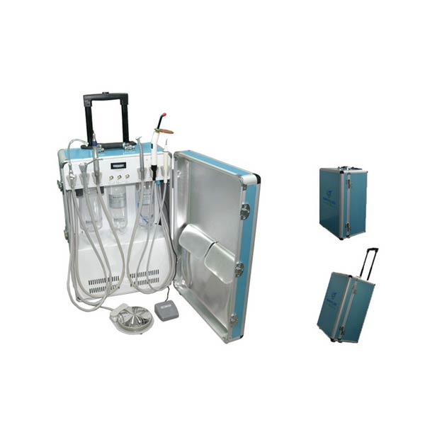 UM-P206 de bagage draagbare tandheelkundige eenheid curing licht en sclaer